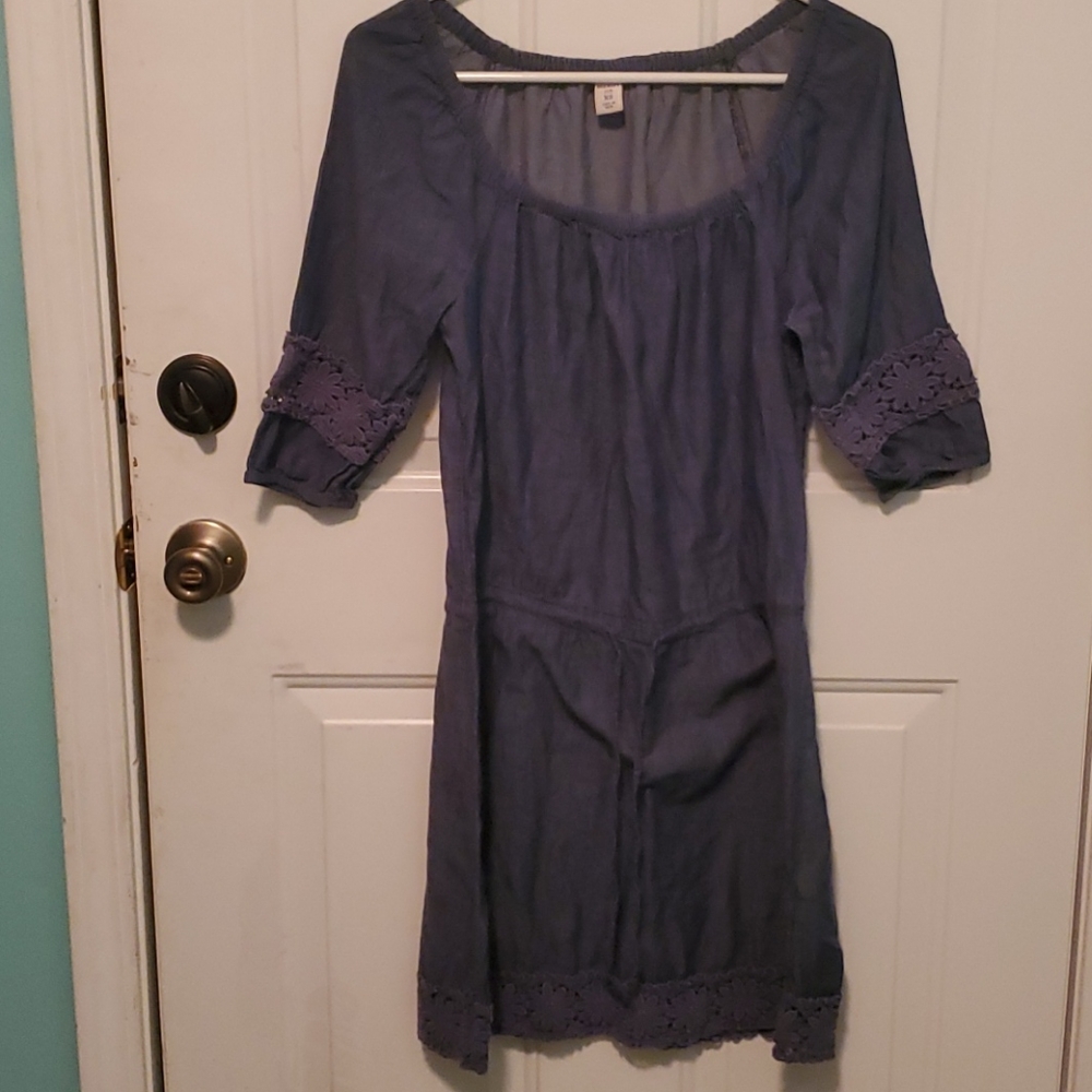 Chambray dress, Old Navy XS